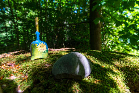 On the wonderful long-distance hiking trail, Seegang on Lake Constance, Germanyの写真素材