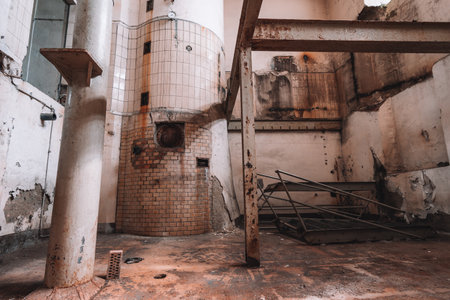Creepy abandoned brewery a castle a lost place a derelict beer factory