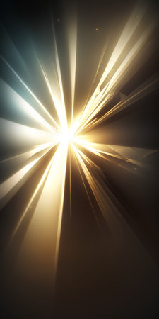 abstract background with some smooth lines in it and some rays in itの素材