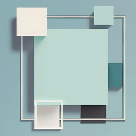 Minimalist abstract background, pastel colors, 3d renderの素材