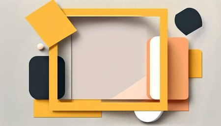 Abstract background with geometric shapes and place for your text. Eps10の素材