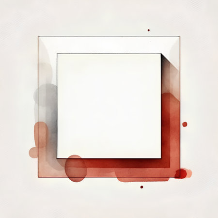 Abstract watercolor frame. Watercolor background. Watercolor background.の素材