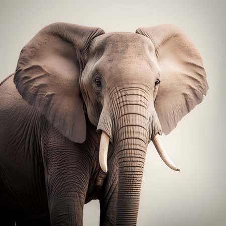 Elephant in Chobe National Park, Botswana, Africa.の素材