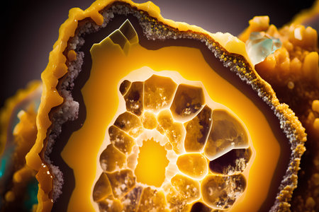 Fractal 3D illustration. Abstract background for creative design.の素材