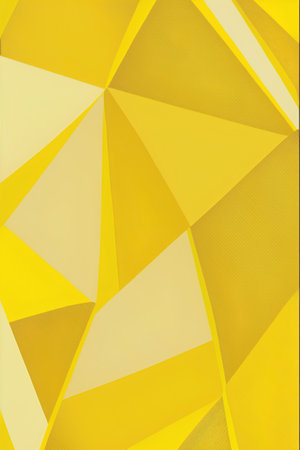 Abstract yellow geometric background. Vector illustration. Can be used for websites, brochures, posters, banners.の素材
