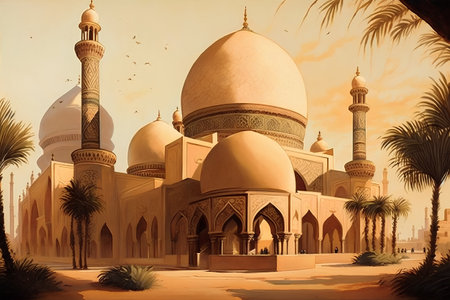 Sheikh Zayed Grand Mosque in Abu Dhabi, United Arab Emiratesの素材