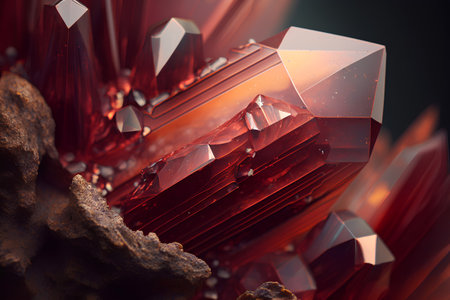 Natural gemstone. 3d rendering,  3d illustration.の素材