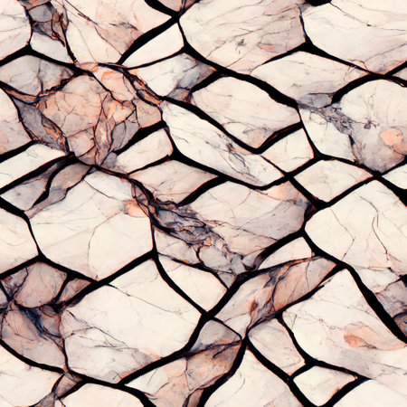 Marble patterned background. Seamless square texture, tile ready.の素材
