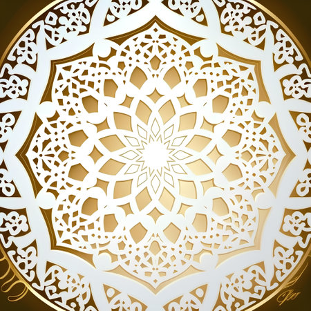 Luxury background with arabic ornament. Vector illustration.の素材