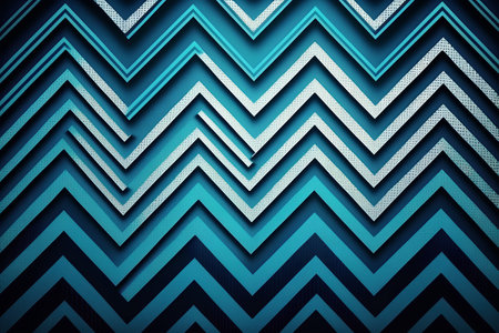 Blue abstract background with stripes and rhombus. Vector illustration.の素材