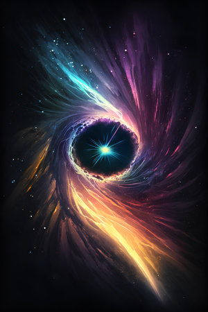 Abstract fractal. Fractal art background for creative design. Decoration for wallpaper, desktop, poster, cover booklet. Print for clothes, t-shirt. Creative illustration for designの素材