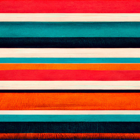 Colorful striped background. Vertical stripes of different sizes and colors.の素材