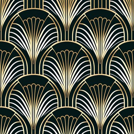 Seamless background from a floral ornament, Fashionable modern wallpaper or textileの素材