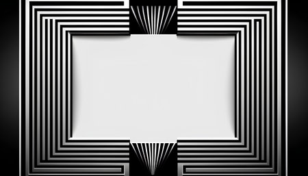 Black and white abstract background with stripes. Vector illustration. Eps 10の素材
