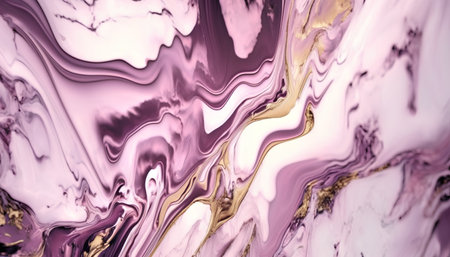 Marble abstract acrylic background. Marbling artwork texture. Agate ripple pattern. Gold powder.の素材