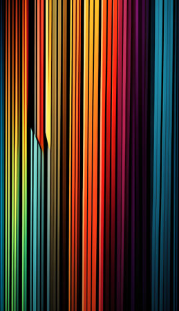 colorful abstract background with stripes of different shades of the same colorの素材