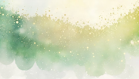 Abstract watercolor background. Digital art painting.  Illustration.の素材