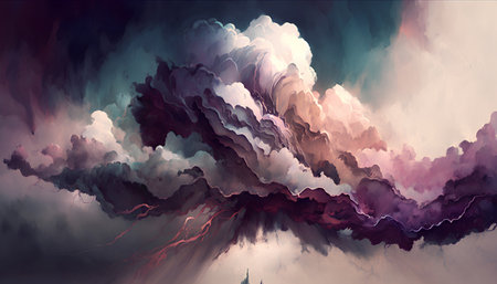 Abstract fractal background. Design element for brochure, advertisements, presentation, web and other graphic designer works. Digital collage.の素材