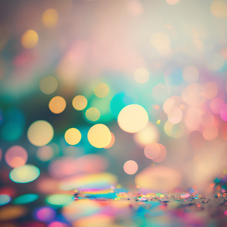 abstract texture, light bokeh background, glitter vintage lights backgroundの素材