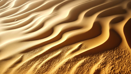 abstract texture line wave in oman the old desert  and the empty quarterの素材