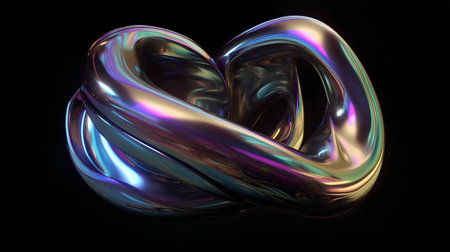 3D rendering of abstract fractal for creative art,design and entertainmentの素材