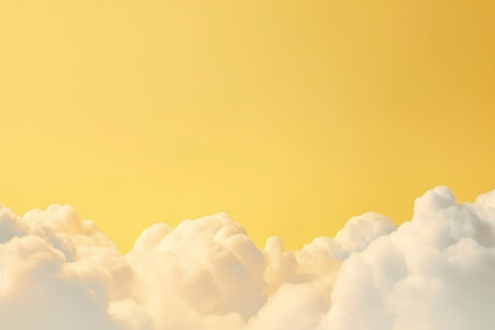 Clouds in the sky at sunset as a background. 3D illustrationの素材