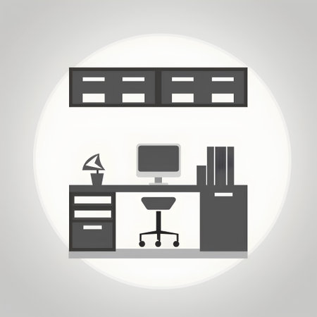 office icon design, vector illustration eps10 graphic. creative designの素材