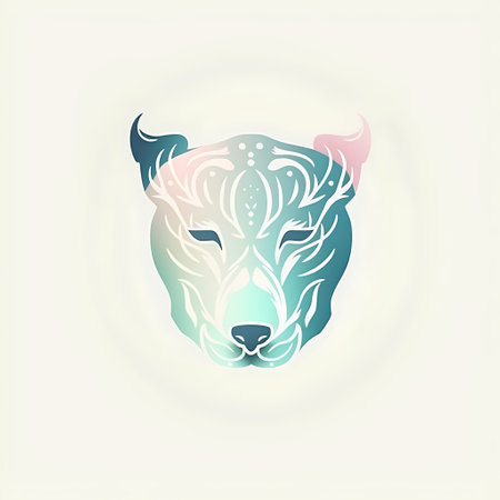Wolf head. Vector illustration. Can be used as a logo or iconの素材