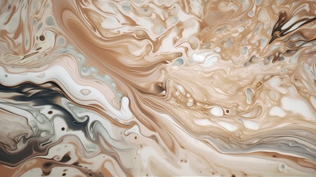 Liquid marble pattern. Abstract background for your design. Digital illustration.の素材