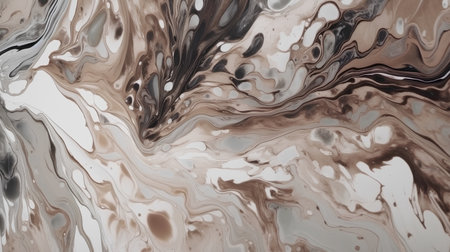 Marble abstract acrylic background. Marbling artwork texture. Agate ripple pattern. Gold powder.の素材