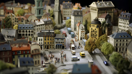 Fragment of Grand Maket Russia. Grand Maket Russia the worlds largest model of Russia from Kaliningrad to the Far Eastの素材