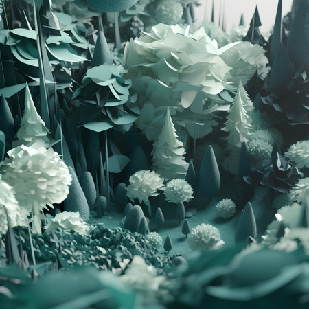 3D rendering of abstract fractal background for creative art,design and entertainmentの素材