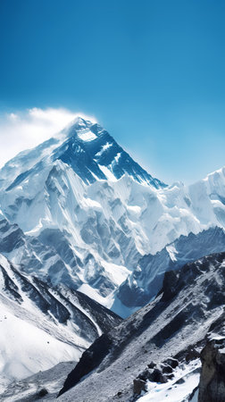 Beautiful mountains landscapes in Cordillera Blanca, Peru, South Americaの素材