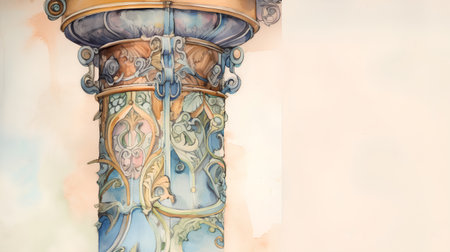 Vintage painting on the wall of an old house in Istanbul, Turkeyの素材