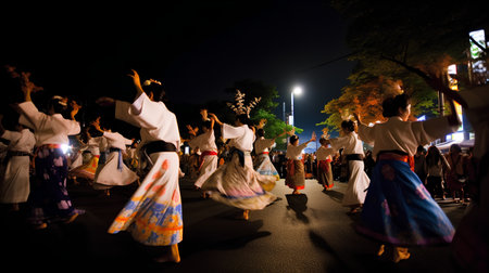 Unidentified people in Kyoto, Japan. Kyoto is the capital and largest city of Japan.の素材