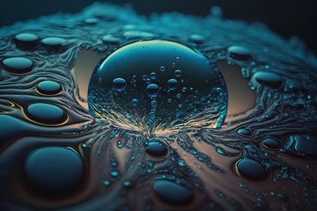 3d illustration of abstract geometric composition,digital artwork for creative graphic designの素材