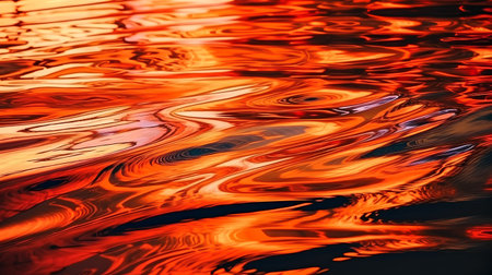 abstract water background with some smooth lines in it and some reflectionsの素材
