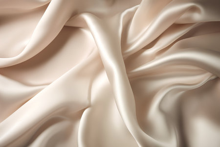 Smooth elegant golden silk can use as wedding background. In Sepia toned. Retro styleの素材