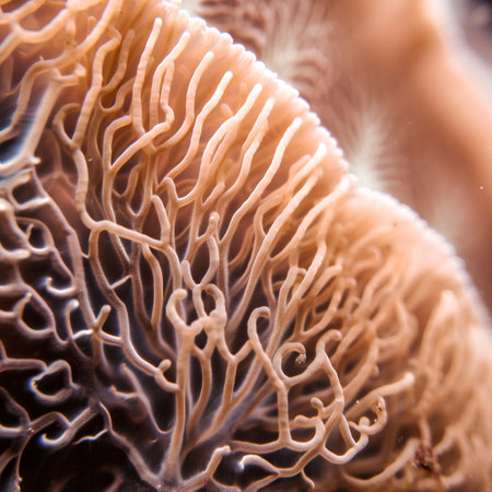 Macro shot of a sponges on a coral reef.の素材