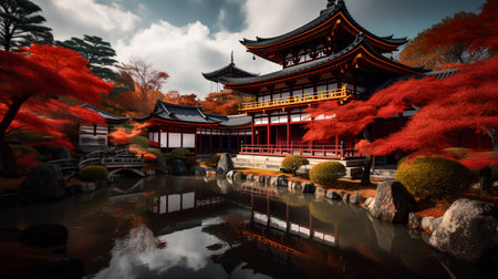Kiyomizu-dera Temple in Kyoto, Japan.の素材