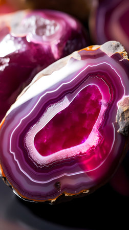 amethyst quartz semigem geological mineral texture as nice natural backgroundの素材
