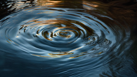 abstract background of ripples in the water, can be used as a backgroundの素材