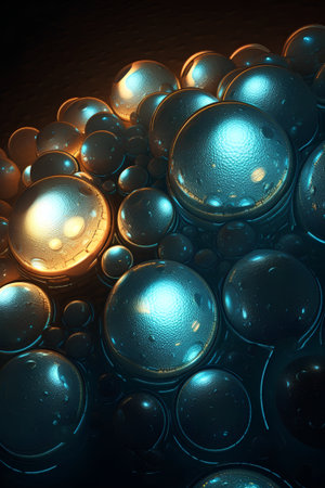 3D surreal illustration. Sacred geometry. Mysterious psychedelic relaxation pattern. Fractal abstract texture. Digital artwork graphic astrology magicの素材