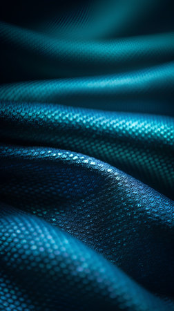 abstract blue background with some smooth lines in it (see more in my portfolio)の素材