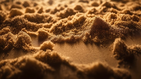 Sand dunes close-up. Abstract background. Selective focus.の素材