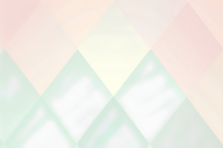 Abstract geometric background with triangles. Vector illustration. Light pastel colors.の素材