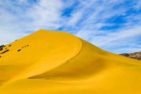 Singing Dunes in Kazakhstanの写真素材