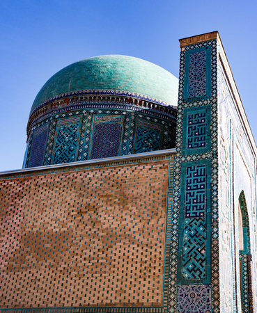 Side view of madrassa in Samarkan, Uzbekistanのeditorial素材