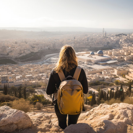 israel city of Jerusalem from Mosad.の素材