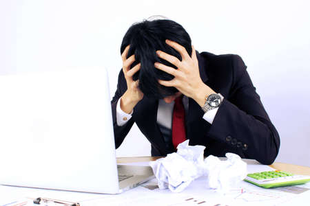 frustrationの写真素材